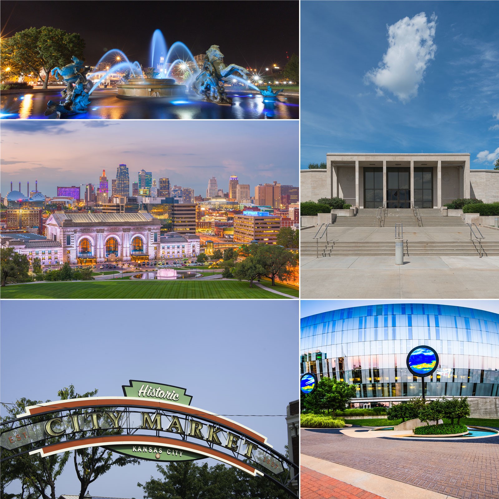 collage image Kansas City Collage