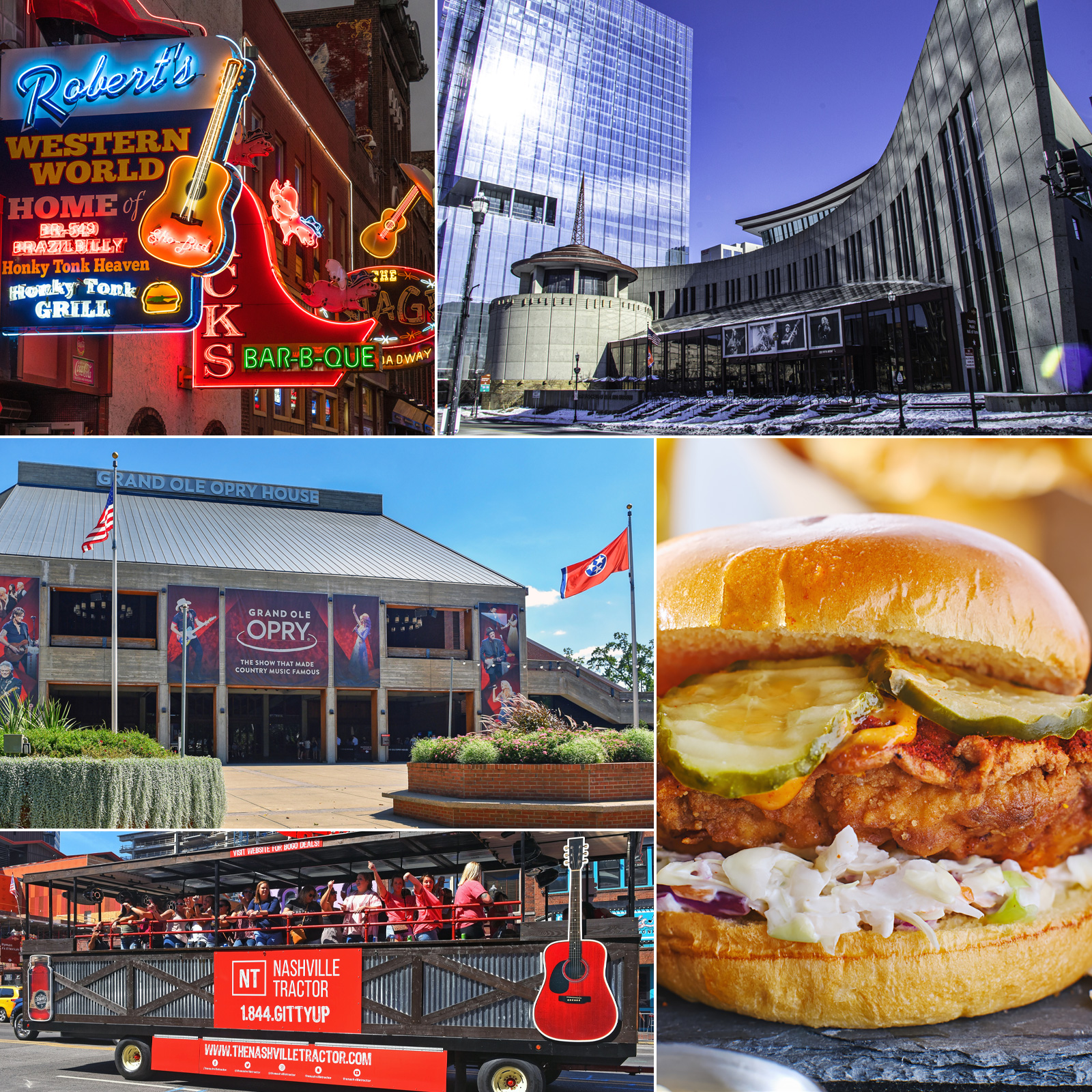 collage image Nashville
