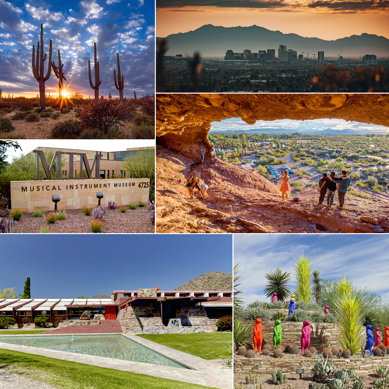collage image Phoenix