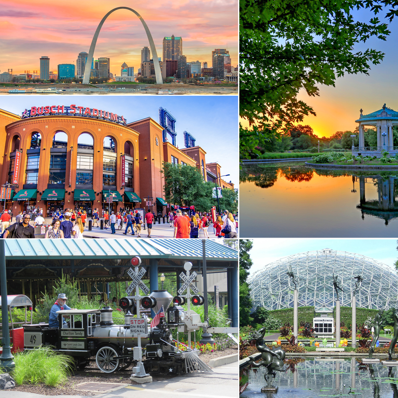 collage image St.Louis